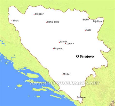 city in bosnia|Bosnia and Herzegovina: Political Entities, Cantons, Major Cities .